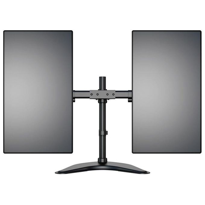 Nilox MB3330 Supporto da Tavolo Doppio Monitor