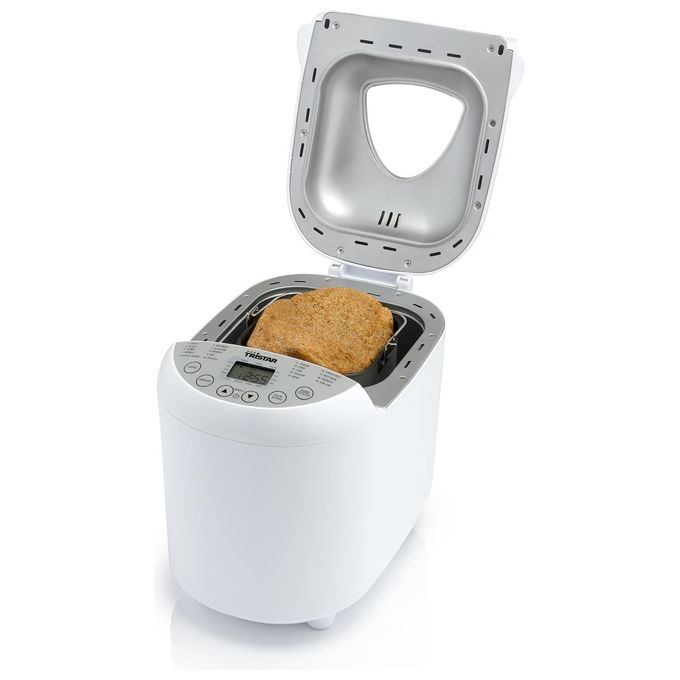 Tristar BM-4586 Macchina per il Pane 550W 1 Kg 19 Programmi Timer 15h Senza Glutine colore Bianco