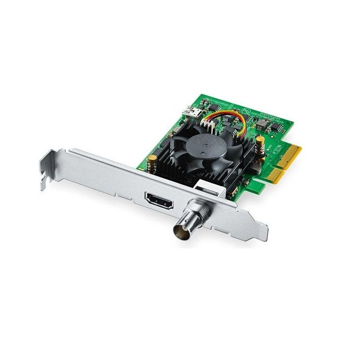 Blackmagic Design BDLKMINIREC4K DeckLink Mini Recorder 4K Scheda di Acquisizione Video Interna PCIe con Ingressi 6G-SDI e HDMI 2.0a fino a 2160p30 colore Nero