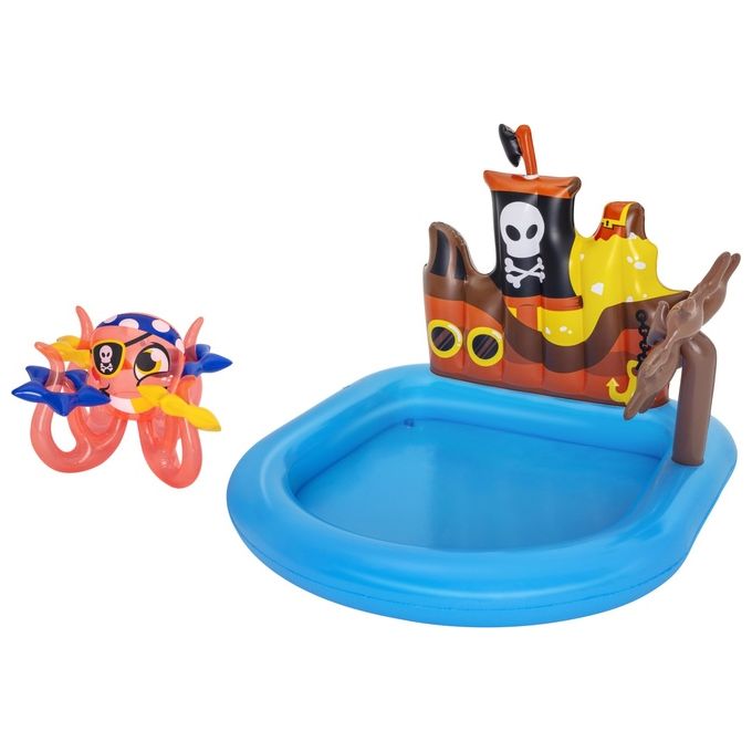 Bestway Piscinetta per Bambini Nave Pirati 2 Anni+