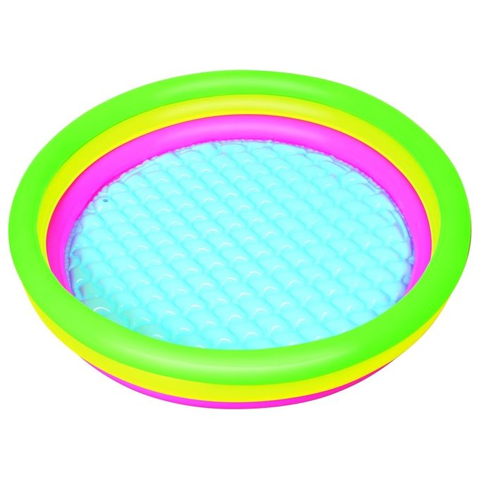 Bestway Piscinetta per Bambini Summer a 3 Anelli 2+ Anni