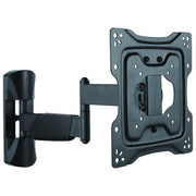 Value 17.99.1143 Staffa Supporto Monitor TV da Parete 3 Snodi VESA 200x200 mm 25 Kg colore Nero