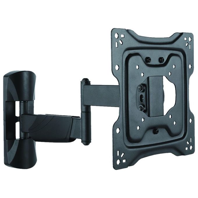 Value 17.99.1143 Staffa Supporto Monitor TV da Parete 3 Snodi VESA 200x200 mm 25 Kg colore Nero
