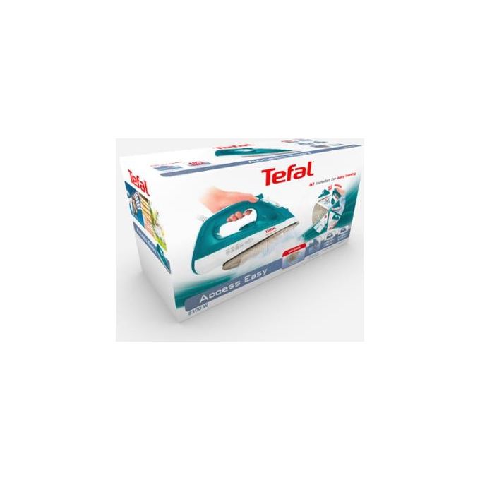 Tefal FV1542 Ferro da Stiro a Vapore 250ml 2100 W 20 g-min Colpo di Vapore 100g