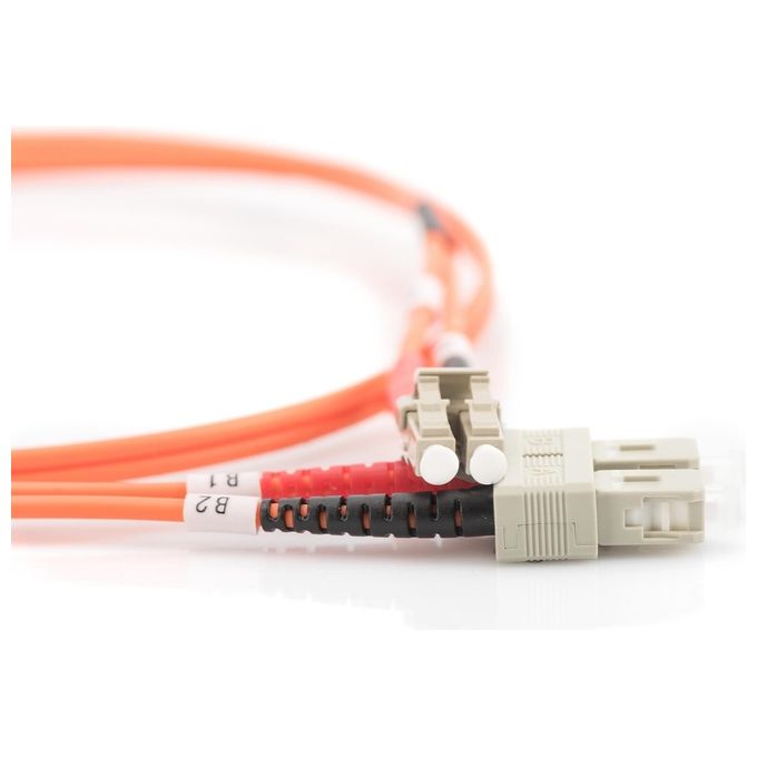 Digitus cavo fibra ottica lc a sc multimode duplex 50-125 mt.10 (al-5lcsc-10i)