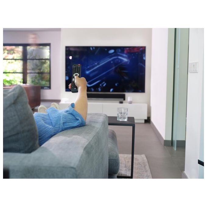 One For All URC7145 Evolve 4 Telecomando Universale 4 Dispositivi Smart TV IR Wireless colore Nero