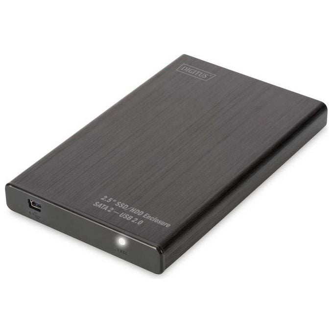 Digitus box esterno usb 2.0 per hdd-ssd 2,5 sata i-ii
