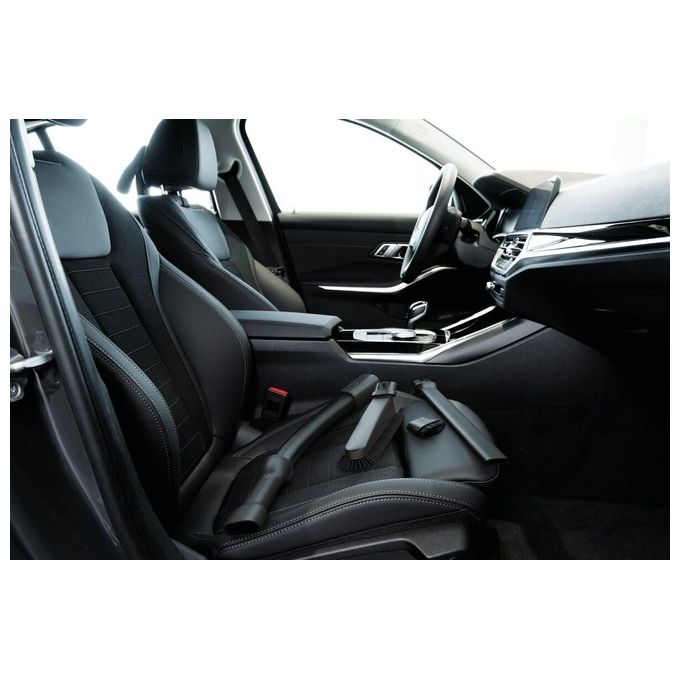 AEG AKIT19 Kit Accessori per Aspirapolvere QX6 QX7 QX8.2 QX9 Tubo Flessibile Estensibile da 58 a 120 cm Spazzola Morbida Bocchetta Fessure Spazzolino Polvere Custodia colore Nero