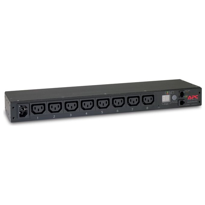 APC AP7820B Unita' di Distribuzione dell'Energia Monitorata 8 Prese Accoppiatore C13 1,98 m colore Nero