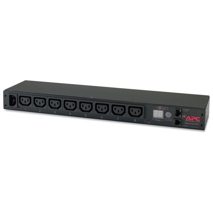 APC AP7820B Unita' di Distribuzione dell'Energia Monitorata 8 Prese Accoppiatore C13 1,98 m colore Nero