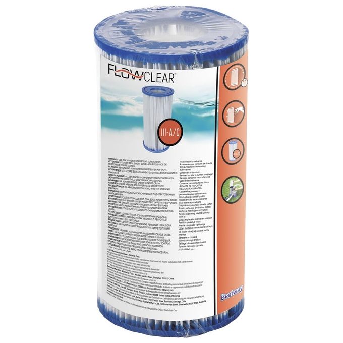 Bestway Cartuccia Filtro Piscine Pezzi 2 Tipo 1