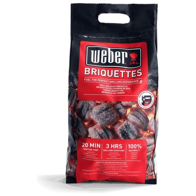 Weber Sacco Bricchetti Carbone 4Kg
