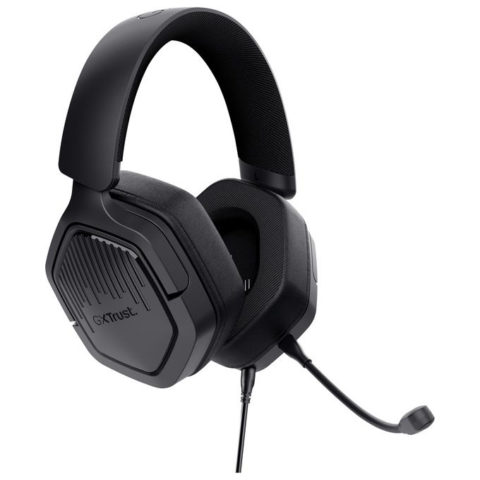 Trust Cuffie da Gaming GTX 492 Carus Nero