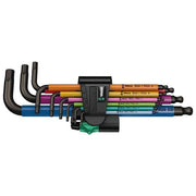 Wera 3950 SPKL-9 SM Set di Chiavi Esagonali a L Metrico 9 Pezzi