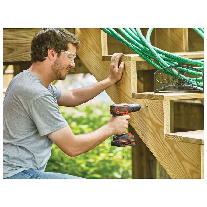 Black+Decker BDCDC18KB-QW Blackdecker Trapano Avvitatore