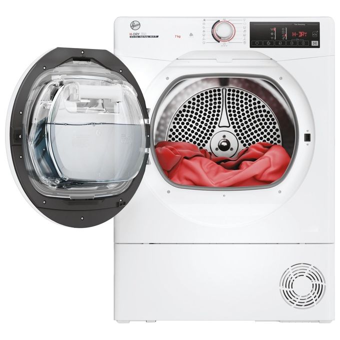 Hoover HR4 H7A2TE-S H-DRY 350 Asciugatrice Pompa di Calore 7 Kg Classe A++ 16 Programmi Wi-Fi Slim (85x48x46,5 cm) colore Bianco