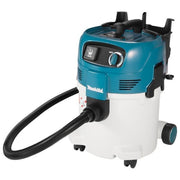 Makita VC3012L Aspiratore Professionale per Polveri e Liquidi 30 L 1500 W Filtro Classe L Presa per Elettroutensili colore Nero