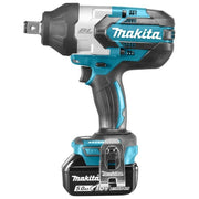 Makita DTW1001RTJ Avvitatore ad impulsi 18V 3-4'' 1250 Nm con 2 batterie 5,0 Ah e valigetta Makpac colore Nero