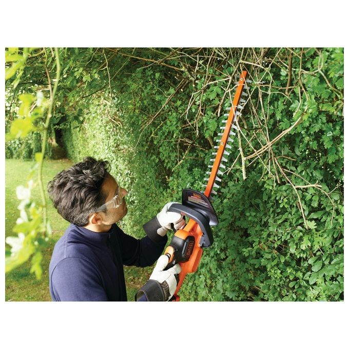 Black+Decker Tagliasiepi Elettrico a Batteria Litio 18v 2,0 ah lama cm 50 Powercommand System