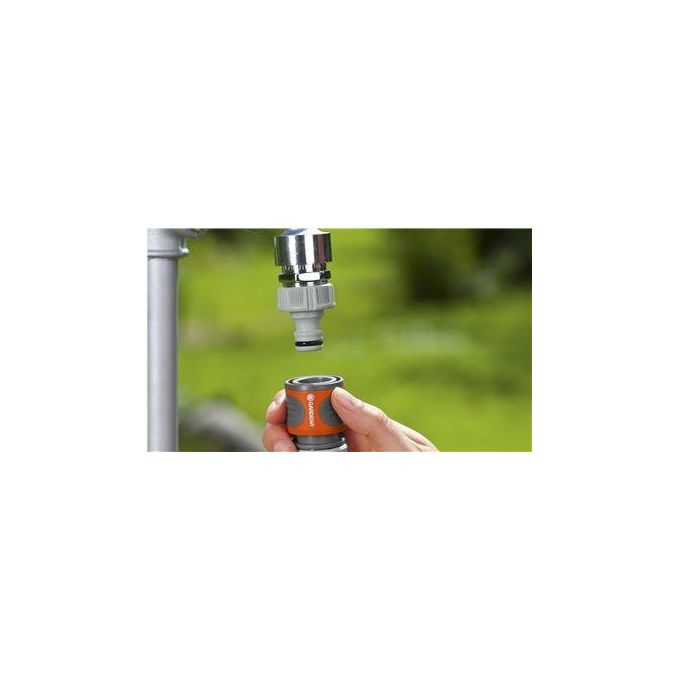 Gardena 18298-20 Premium KIT_ di Collegamento con Lancia di Lavaggio Elementi di Collegamento per Tubi