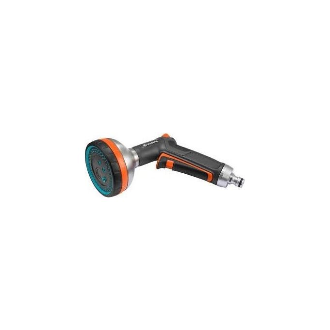 Gardena 18317-20 Premium Lancia a Doccia Multifunzione da Giardino per l'Irrigazione e la Pulizia 5 Tipi di Getto Filtro Antisporco