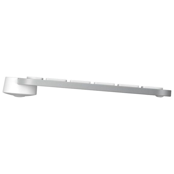 Logitech mx keys s tastiera wireless qwerty retroilluminata alluminio e bianco italiano