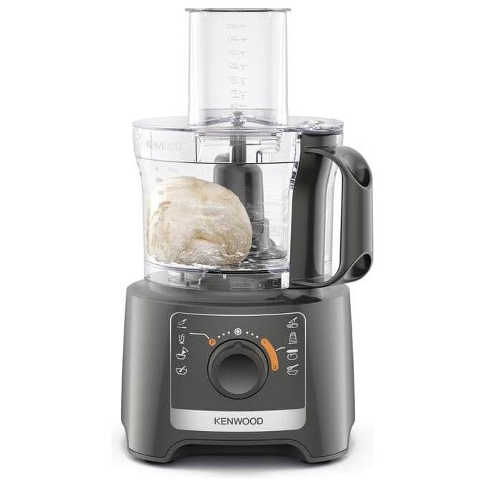 Kenwood FDP31.360GY MultiPro Compact Robot da Cucina 800 W ciotola 2,1 L frullatore 1,2 L colore Grigio