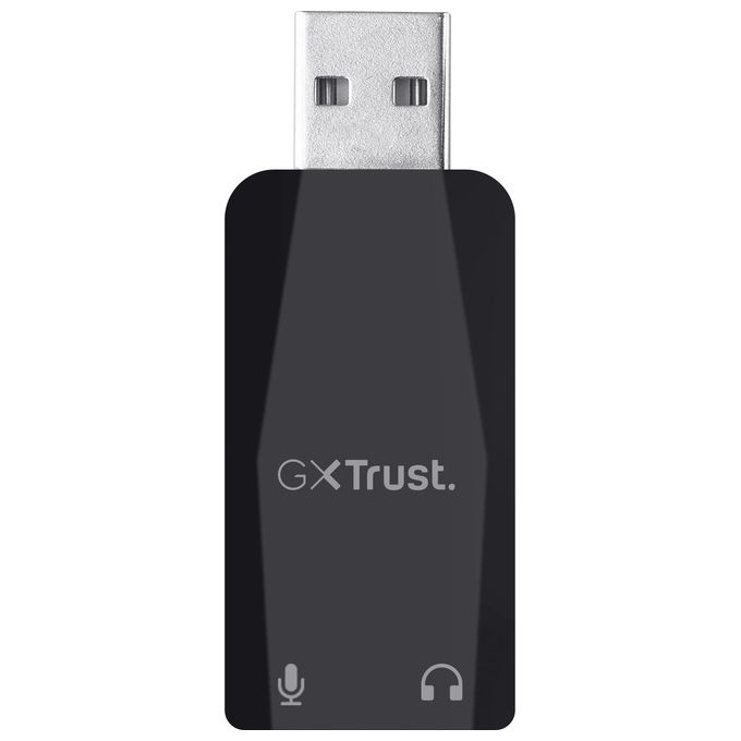 Trust Gaming GXT 212 Mico Microfono Usb PC Nero