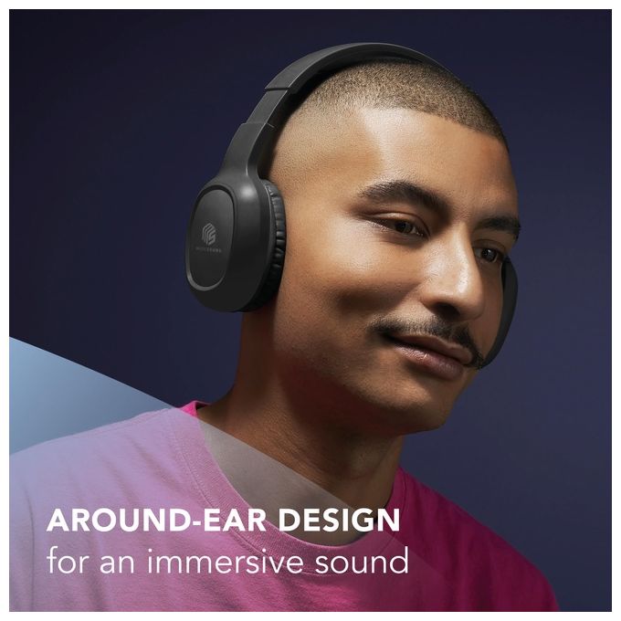 Cellular Line Music Sound Cuffie con Microfono Bluetooth Rosa