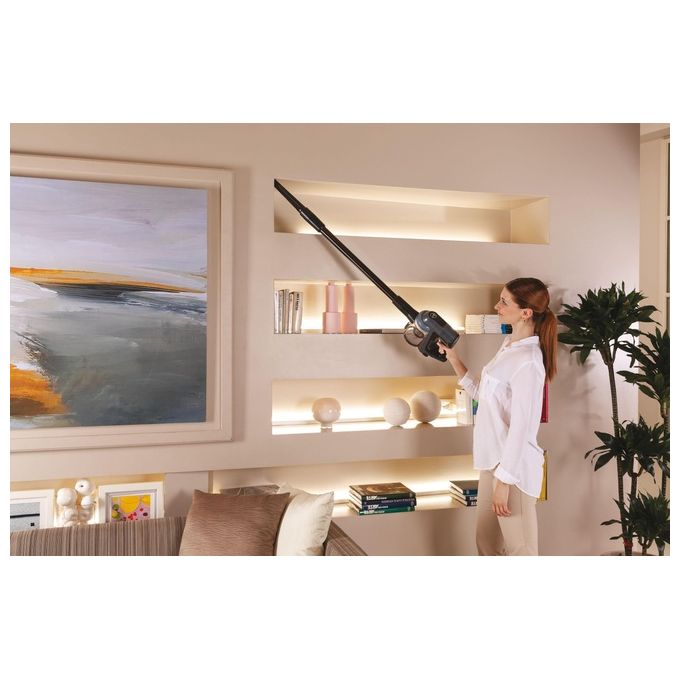 Hoover 39401009 HF4 Aspirapolvere senza filo Ciclonico EPA 0,7 L 190 W 80 AW colore Nero Argento