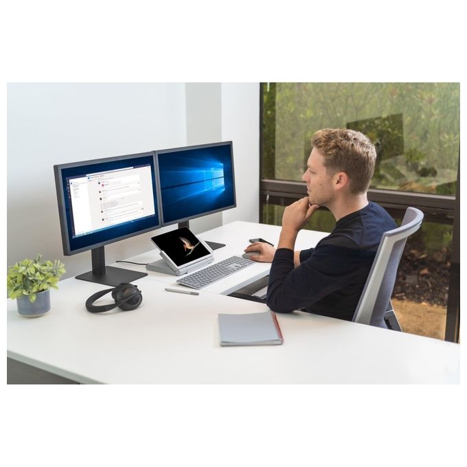 Kensington Black Suretrack Dual Wireless Bluetooth Usb Mouse
