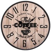Lowell Orologio da Parete Hold Style Cassa in Mdf Quadrante Anticato Diamertro 33.5cm