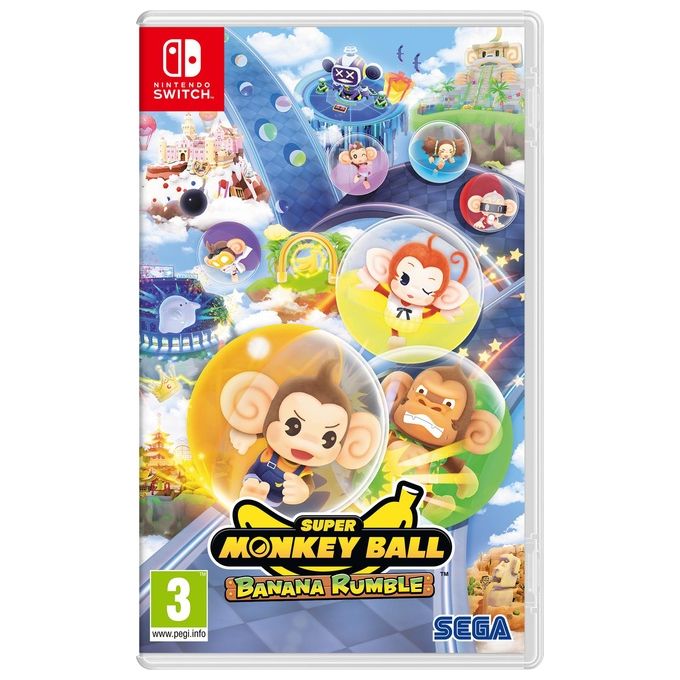Nintendo Super Monkey Ball Banana Rumble Standard Multilingua per Nintendo Switch