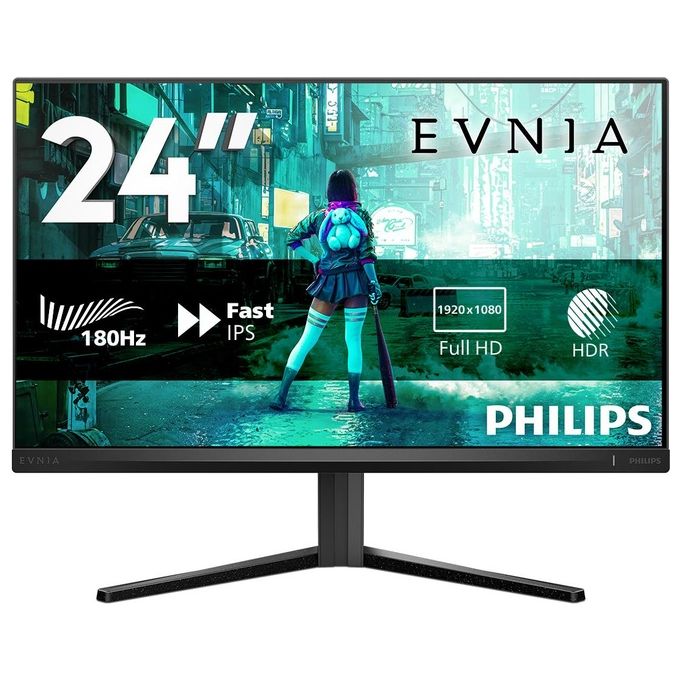 Philips 24M2N3200S-00 Evnia Monitor PC 23.8'' IPS 180 Hz Full HD HDR10 1 ms GtG colore Nero