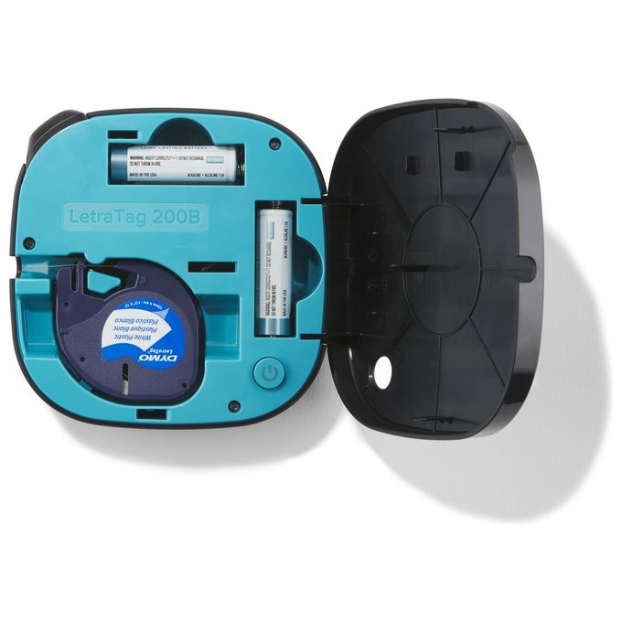 Dymo 2172855 LetraTag 200B Etichettatrice Bluetooth per Smartphone iOS Android nastri 12 mm colore Nero
