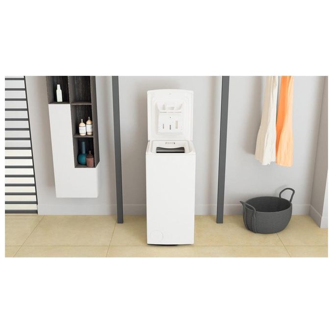 Whirlpool TDLR 7231BS IT Lavatrice Caricamento dall'Alto 7Kg 1151 Giri-min Bianco