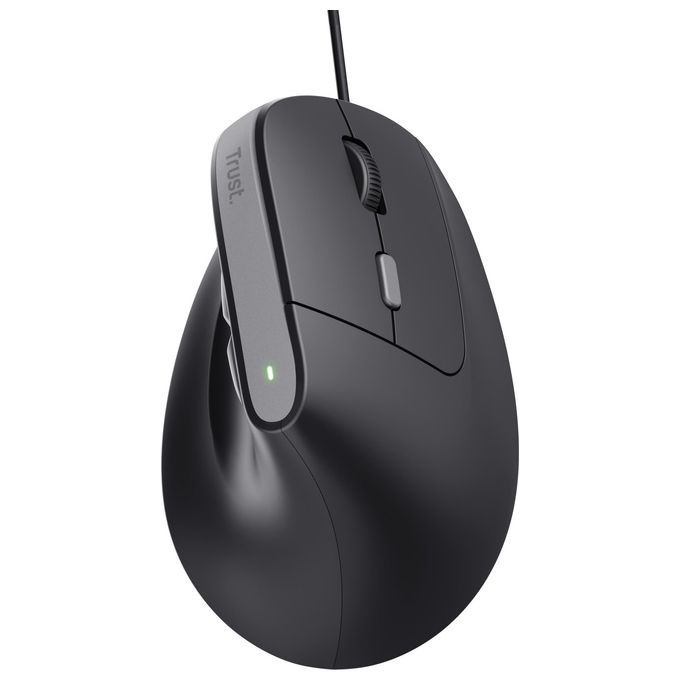 Trust Bayo II Mouse Ergonomico Mano Destra Usb Tipo A 2400 Dpi