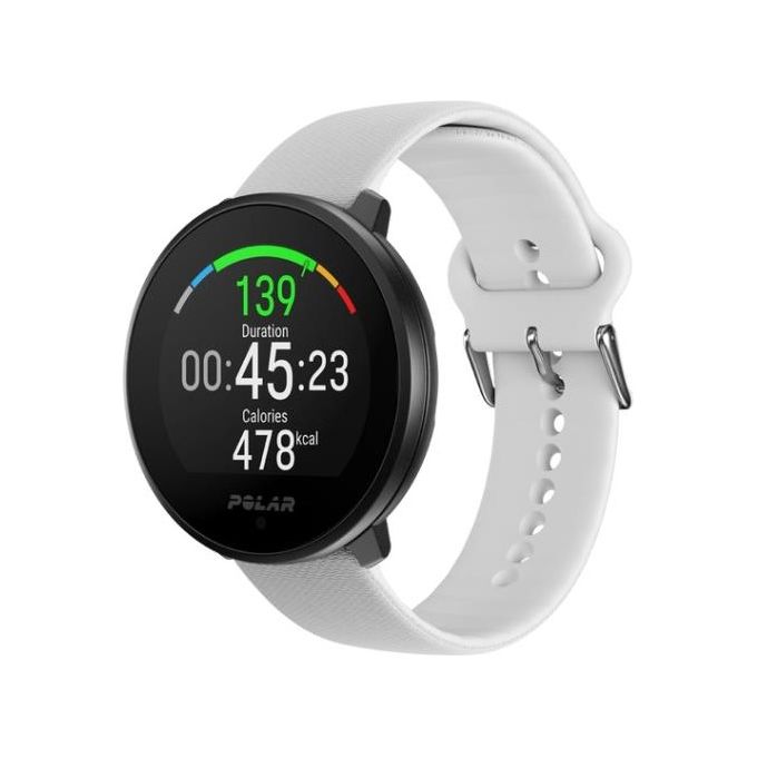Polar 900108444 Unite Orologio Fitness con GPS Connesso Analisi del Sonno Misurazione Recupero Cardiofrequenzimetro da Polso Touchscreen a Colori colore Bianco