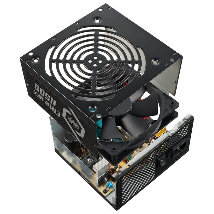 Cooler Master MPW-5001-ACBN-BEU Elite NEX Alimentatore PC ATX 500W 120mm Active PFC Non Modulare colore Nero