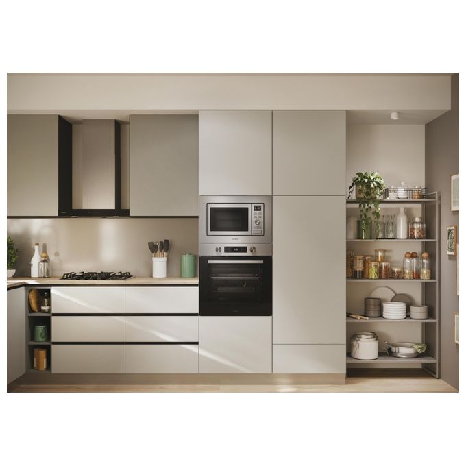 Candy CA20FMW7NG Wave 600 Forno a microonde da incasso 20 L 800 W Grill Scongelamento 8 livelli potenza colore Acciaio inox