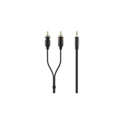 Belkin Cavo Audio 2mt 2 X Rca 3.5mm Nero