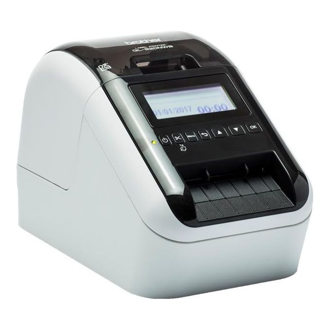 Brother QL-820NWB Stampante per Etichette Termica Diretta 300x600 DPI 62 mm USB WiFi Bluetooth LAN AirPrint colore Nero