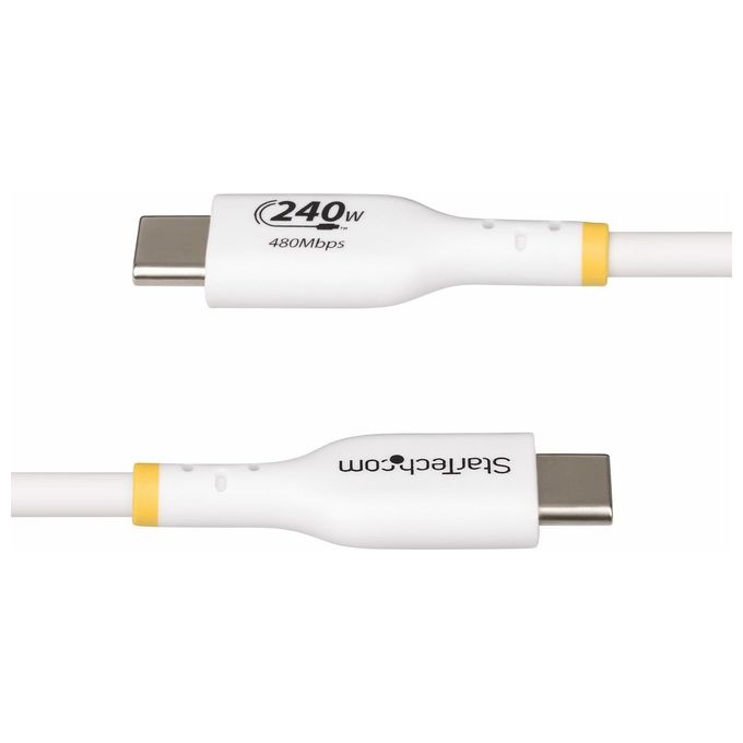 StarTech.com Cavo Usb-C Certificato Usb-If Cavo di Ricarica 240W PD EPR 4mt