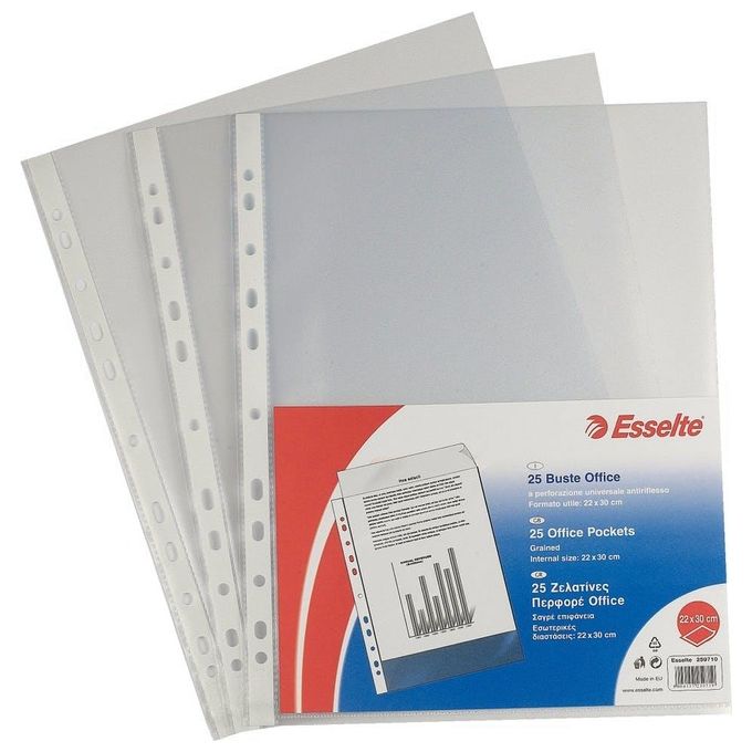 Esselte Confezione 300 Buste de Luxe 21x29,7cm Ruvide