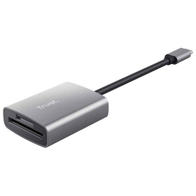 Trust Dalyx Lettore Rapido di Schede Usb Type-C Alluminio