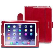Piquadro AC3450B2-R Custodia a libro per iPad Air 2 con funzione stop-attivazione automatica e supporto a leggio colore Rosso