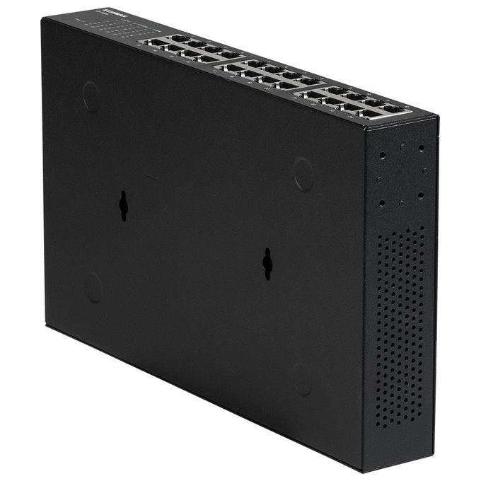 Edimax W128188293 GS-1024 Switch Non Gestito 24 Porte RJ-45 10-100-1000 Mbps Fanless Alimentazione Interna colore Nero