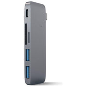 Satechi Hub Type-C Usb Passthrough Space Gray