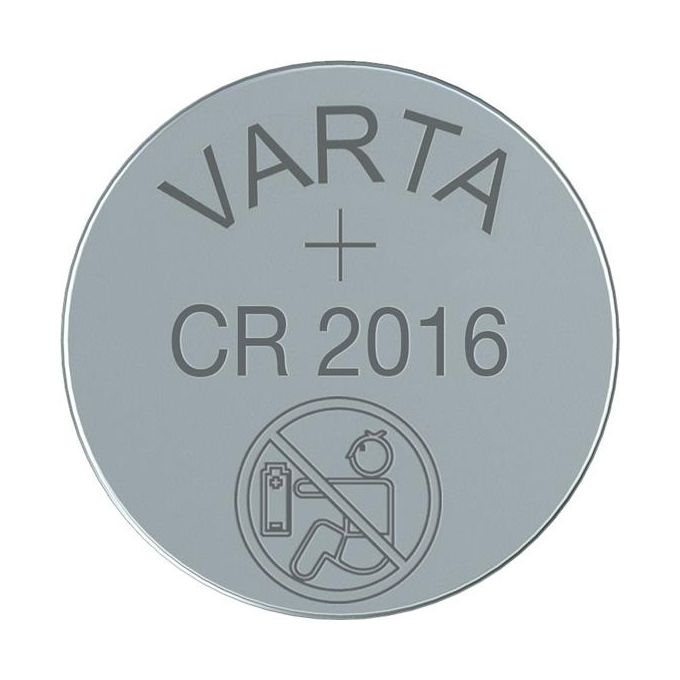 Varta Confezione da 5 CR 2016 Batteria a Bottone Litio