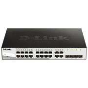 D-Link DGS-1210-20 Smart Switch Gestito L2 16 Porte Gigabit Ethernet 4 Porte Combo SFP Montaggio Rack 1U colore Nero
